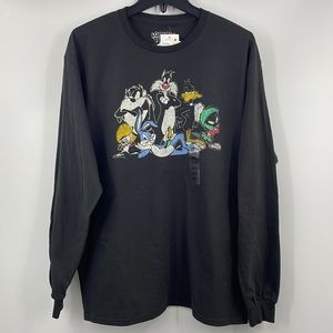 Looney Tunes Bugs Daffy Sylvester Speedy Graphic Short Size Large NWT